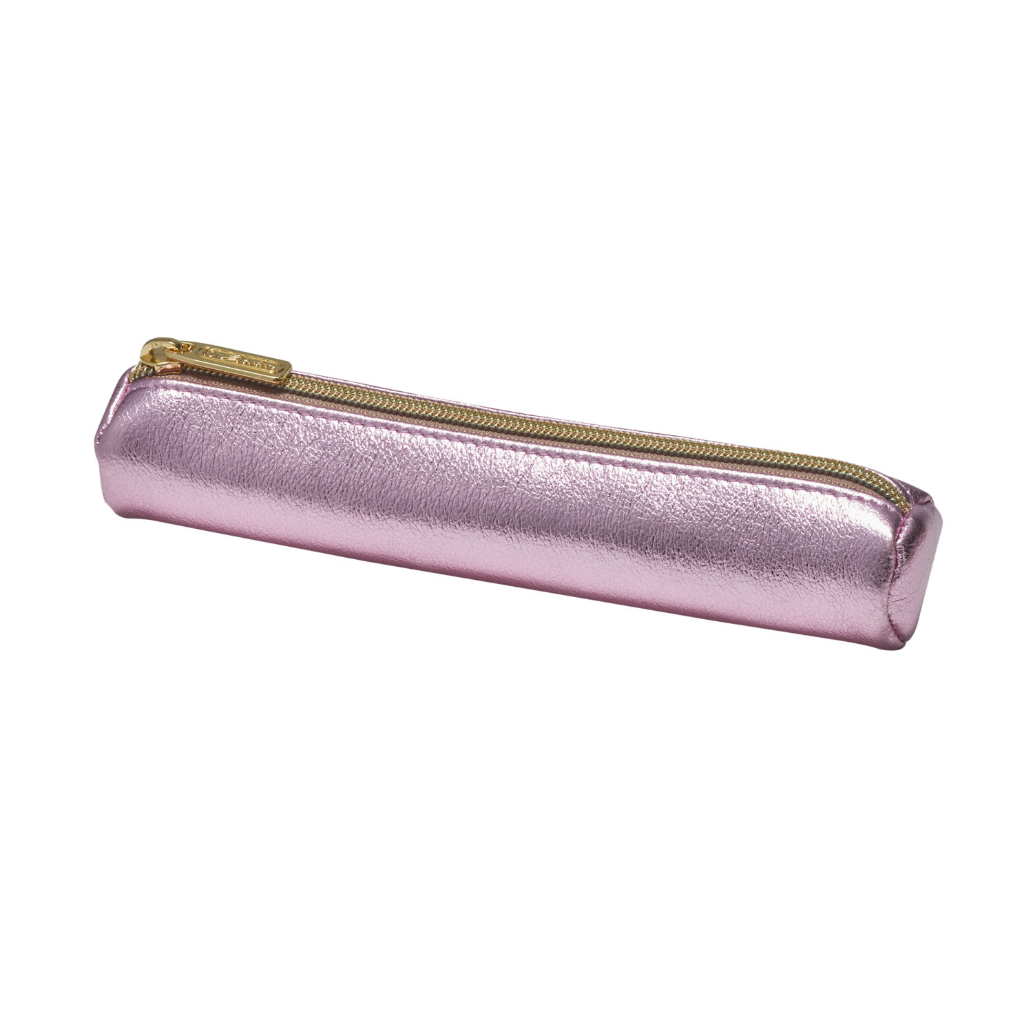 Stiftemäppchen rosa-metallic