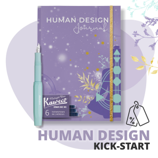Human Design Kickstart, Journaling Geschenkset "Reflektor"
