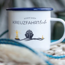 Emaille-Tasse "Kreuzfahrt Liebe"